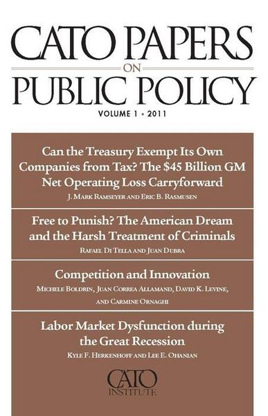 Produktbild: Cato Papers on Public Policy, Volume 1