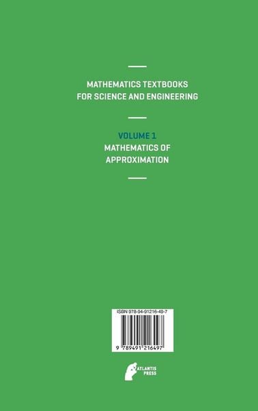 Produktbild: Mathematics of Approximation