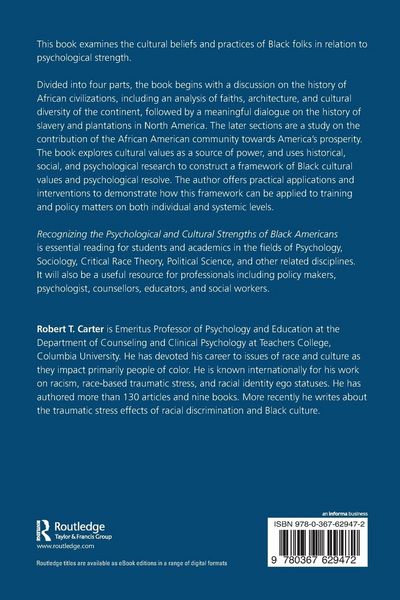 Produktbild: Recognizing the Psychological and Cultural Strengths of Black Americans