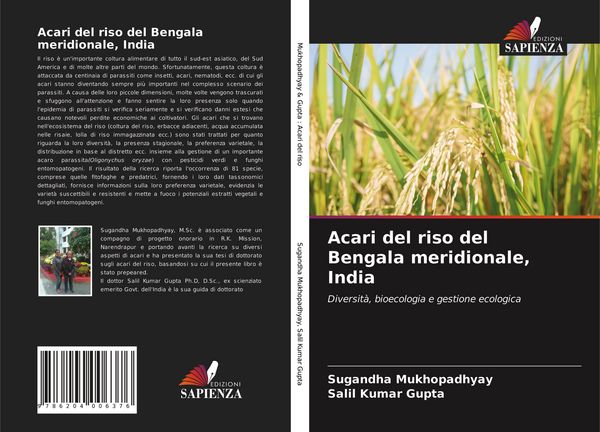 Produktbild: Acari del riso del Bengala meridionale, India