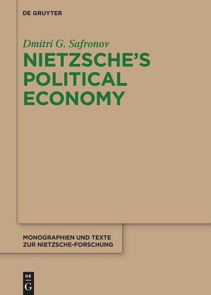 Produktbild: Nietzsche's Political Economy