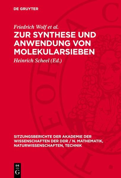 Produktbild: Zur Synthese und Anwendung von Molekularsieben