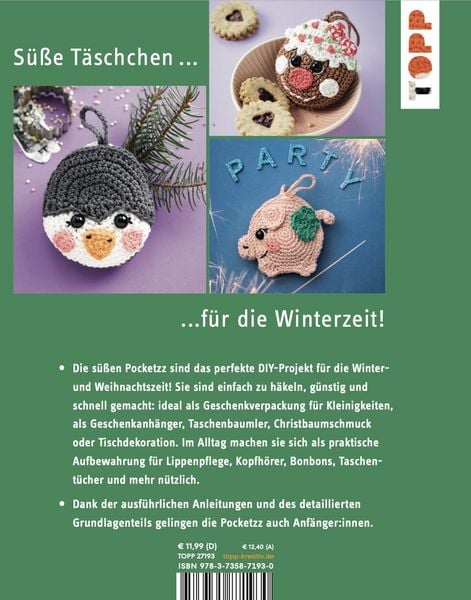 Produktbild: Winterliche H&auml;kelPocketzz