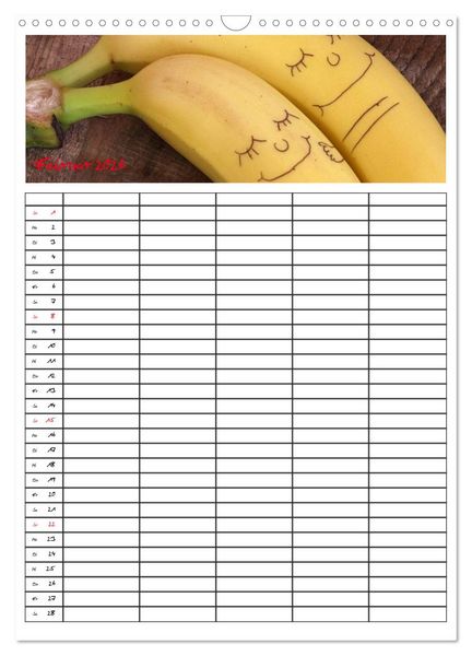 Produktbild: FOOD -Familienkalender (Wandkalender 2026 DIN A3 hoch), CALVENDO Monatskalender