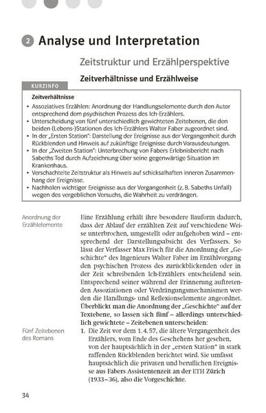 Produktbild: Lekt&uuml;rehilfen Max Frisch 'Homo faber'