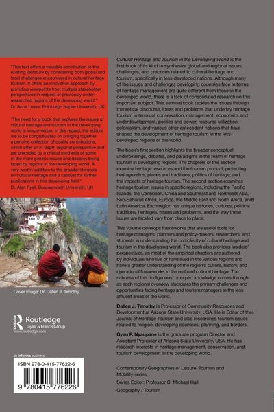 Produktbild: Cultural Heritage and Tourism in the Developing World