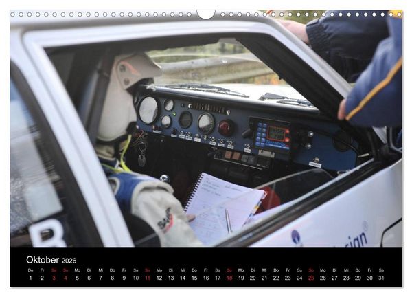 Produktbild: Asphalt und Schotter Rallye (Wandkalender 2026 DIN A3 quer), CALVENDO Monatskalender