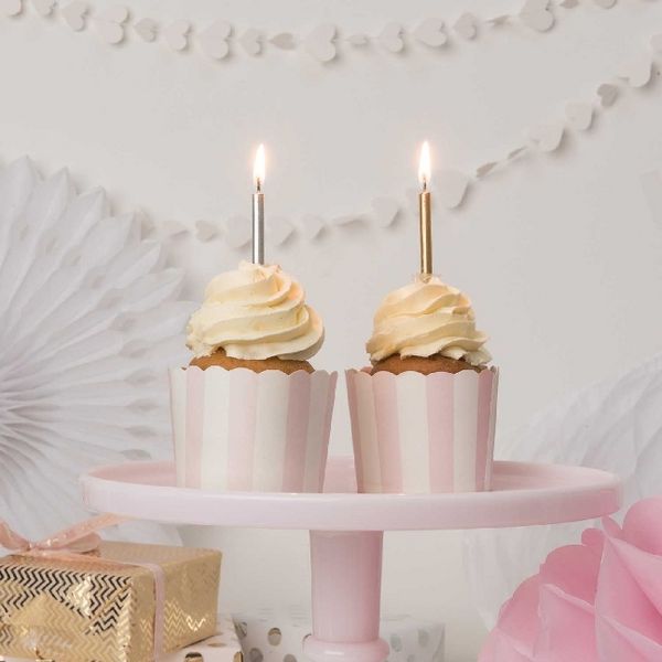 Produktbild: Kerzen Set Gold Und Silber