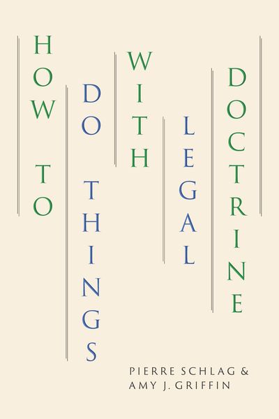 Produktbild: How to Do Things with Legal Doctrine