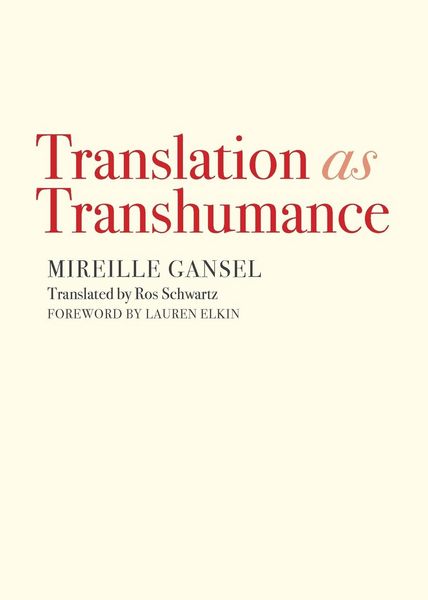 Produktbild: Translation as Transhumance