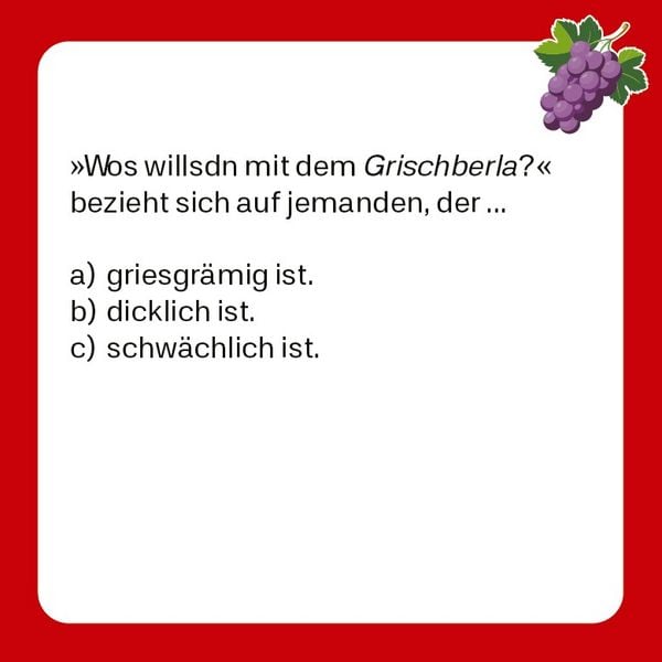 Produktbild: Allm&auml;chd - Fr&auml;nkisches Dialekt-Quiz (Neuauflage)