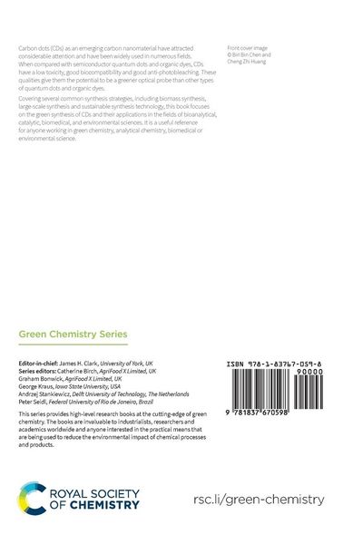 Produktbild: Green Development of Photoluminescent Carbon Dots