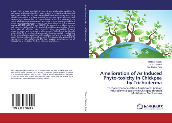 Produktbild: Amelioration of As Induced Phyto-toxicity in Chickpea by Trichoderma
