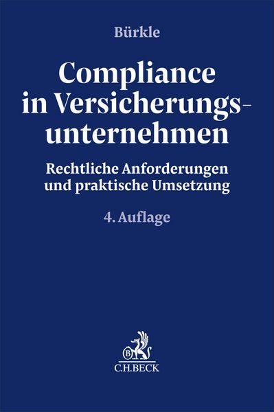 Produktbild: Compliance in Versicherungsunternehmen
