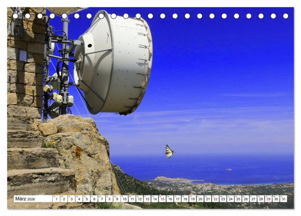Produktbild: Urlaub Freiheit Korsika - fabelhafte Eindr&uuml;cke der Mittelmeerinsel (Tischkalender 2026 DIN A5 quer), CALVENDO Monatskalender