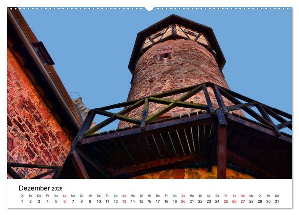 Produktbild: Michelstadt - Fachwerkromantik im Odenwald (Wandkalender 2026 DIN A2 quer), CALVENDO Monatskalender