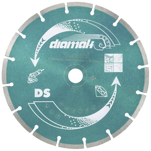 Makita D-61145 Diamanttrennscheibe 230mm 1 St. Stein, Beton