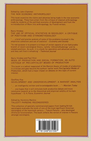 Produktbild: Sociological Theories of the Economy