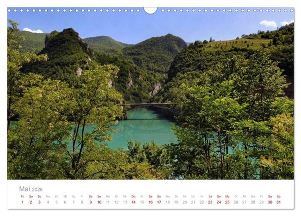 Produktbild: Kreuz und quer durch Bosnien-Herzegowina (Wandkalender 2026 DIN A3 quer), CALVENDO Monatskalender