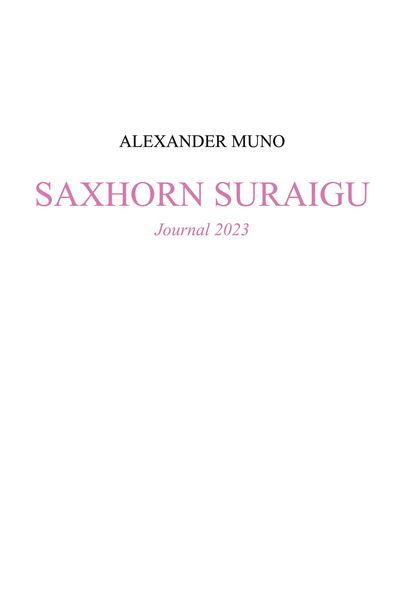 Produktbild: Saxhorn suraigu