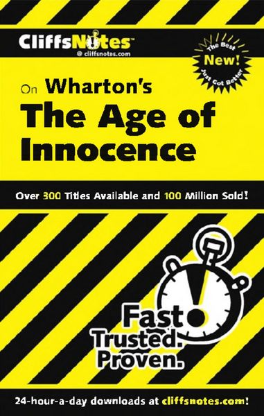 Produktbild: CliffsNotes on Wharton's The Age of Innocence