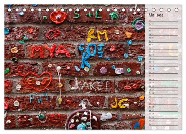 Produktbild: Eine Reise nach Seattle (Tischkalender 2026 DIN A5 quer), CALVENDO Monatskalender