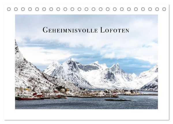Produktbild: Geheimnisvolle Lofoten (Tischkalender 2026 DIN A5 quer), CALVENDO Monatskalender