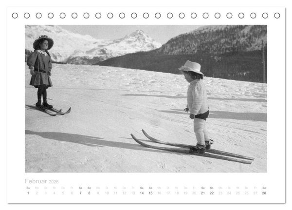 Produktbild: Abenteuer Kindheit in Fotografien (Tischkalender 2026 DIN A5 quer), CALVENDO Monatskalender