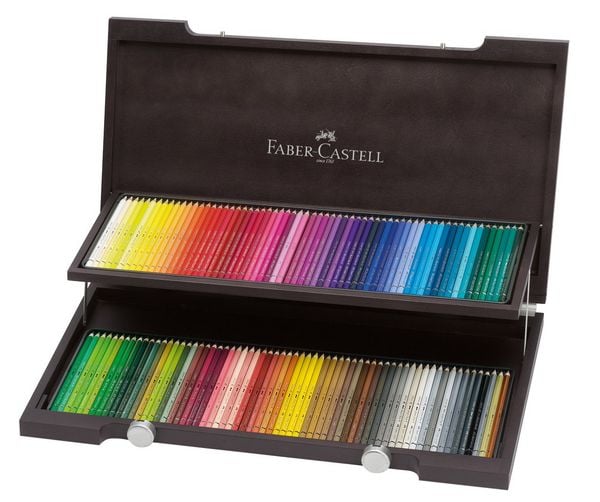 Produktbild: Faber-Castell Aquarellstifte Albrecht D&uuml;rer, 120er Set Holzkoffer