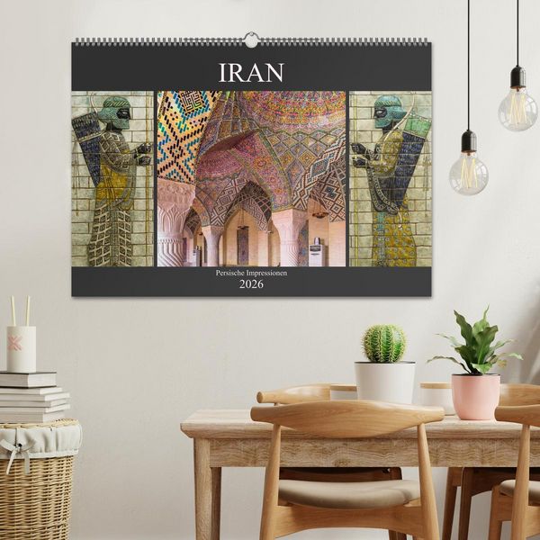 Produktbild: Iran - Persische Impressionen (Wandkalender 2026 DIN A2 quer), CALVENDO Monatskalender
