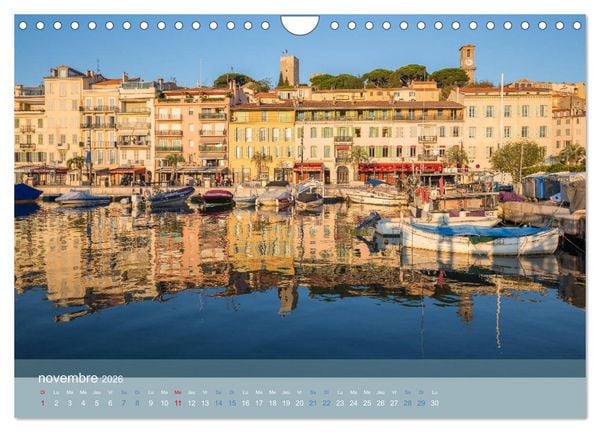 Produktbild: Littoral de la C&ocirc;te d'Azur (Calendrier mural 2026 DIN A4 vertical), CALVENDO calendrier mensuel
