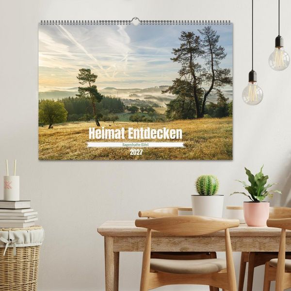 Produktbild: Heimat Entdecken - Sagenhafte Eifel (Wandkalender 2027 DIN A2 quer), CALVENDO Monatskalender