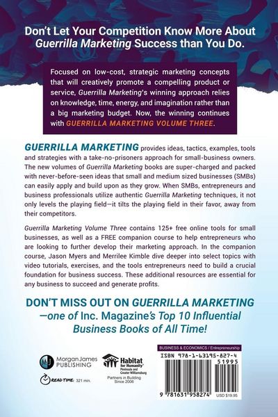 Produktbild: Guerrilla Marketing Volume 3