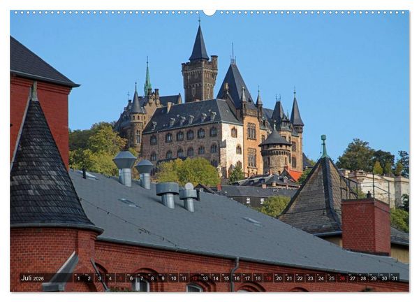 Produktbild: Wernigerode (hochwertiger Premium Wandkalender 2026 DIN A2 quer), Kunstdruck in Hochglanz