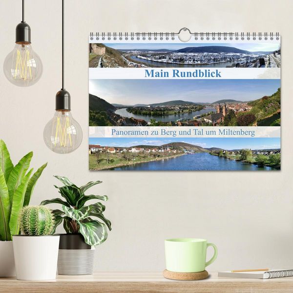 Produktbild: Main Rundblick (Wandkalender 2026 DIN A4 quer), CALVENDO Monatskalender