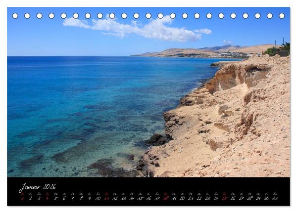 Produktbild: Fuerteventura (Tischkalender 2026 DIN A5 quer), CALVENDO Monatskalender