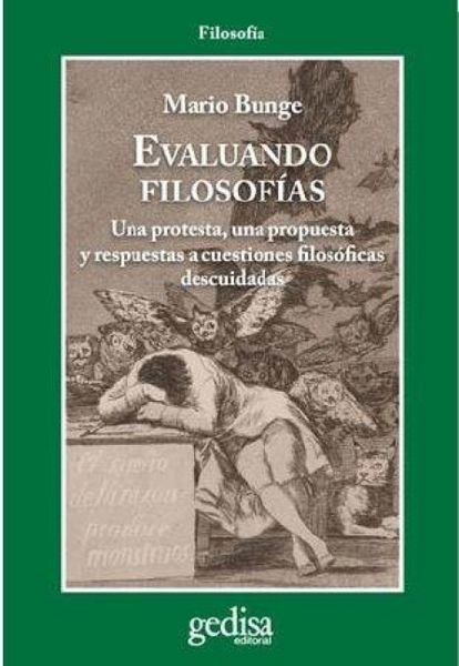 Produktbild: Evaluando filosof&iacute;as : una protesta, una propuesta y respuestas a cuestiones filos&oacute;ficas descuidadas