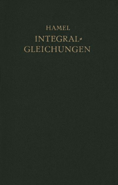 Produktbild: Integralgleichungen