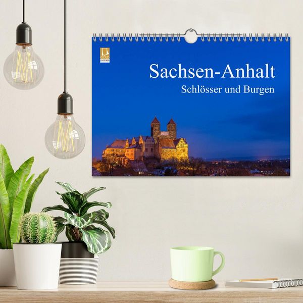Produktbild: Sachsen-Anhalt - Schl&ouml;sser und Burgen (Wandkalender 2026 DIN A4 quer), CALVENDO Monatskalender