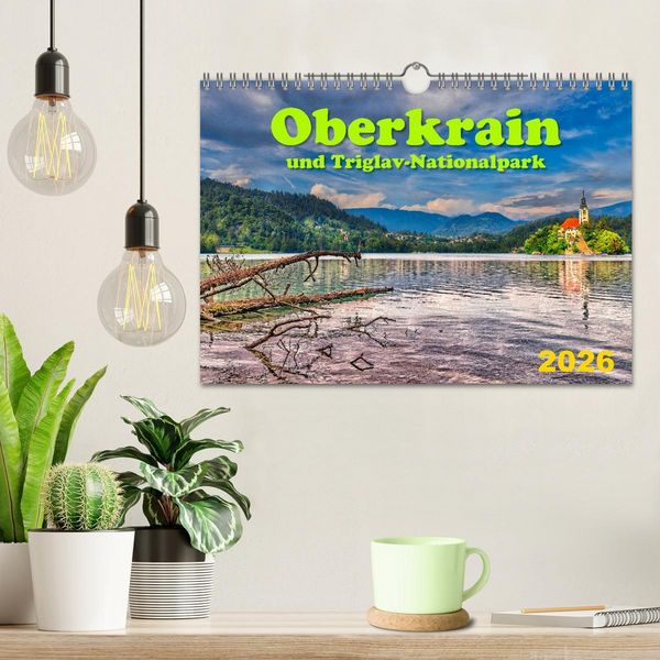 Produktbild: Oberkrain und Triglav-Nationalpark (Wandkalender 2026 DIN A4 quer), CALVENDO Monatskalender