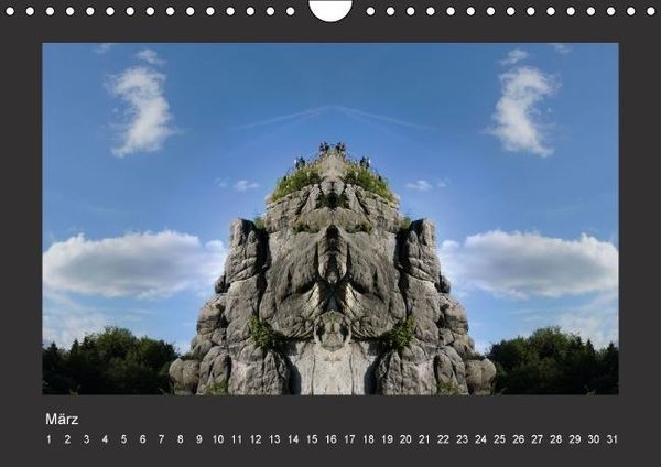 Produktbild: Spiegelwelten - die Externsteine (Wandkalender immerw&auml;hrend DIN A4 quer)
