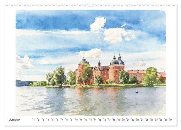 Produktbild: Schweden - Weites Land (Wandkalender 2027 DIN A2 quer), CALVENDO Monatskalender