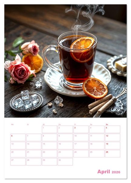Produktbild: Tee-Reise - Entdeckungen aus aller Welt (hochwertiger Premium Wandkalender 2026 DIN A2 hoch), Kunstdruck in Hochglanz