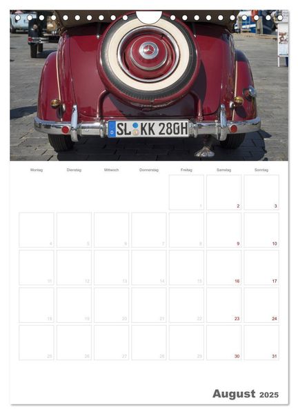 Produktbild: Mercedes Benz 170 SCB (Wandkalender 2025 DIN A4 hoch), CALVENDO Monatskalender