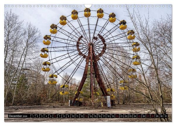 Produktbild: Chernobyl - The exclusion zone (Wall Calendar 2026 DIN A3 landscape), CALVENDO 12 Month Wall Calendar