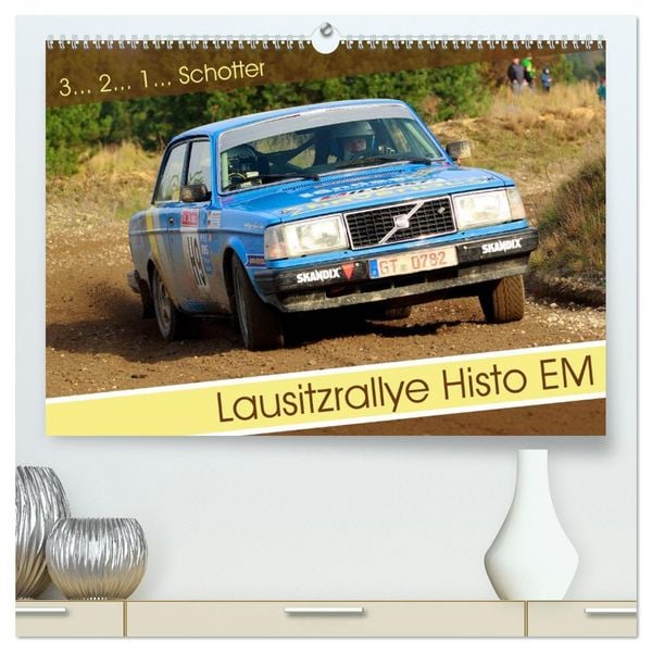 Lausitzrallye Histo EM (hochwertiger Premium Wandkalender 2026 DIN A2 quer), Kunstdruck in Hochglanz