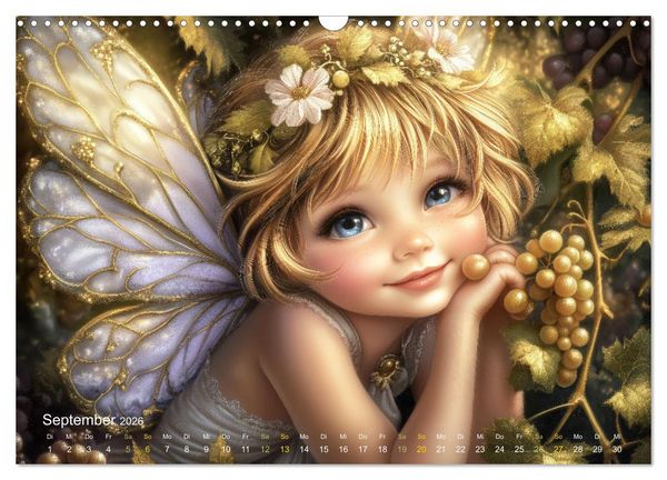 Produktbild: Feenstaub und Kinderlachen (Wandkalender 2026 DIN A3 quer), CALVENDO Monatskalender