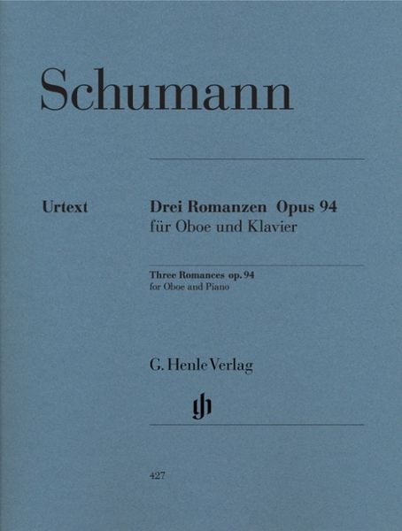 Robert Schumann - Drei Romanzen op. 94 für Oboe und Klavier