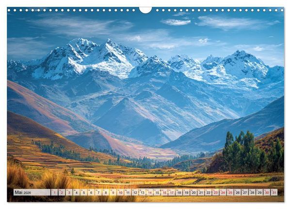 Produktbild: Die Sprache der Gipfel (Wandkalender 2026 DIN A3 quer), CALVENDO Monatskalender