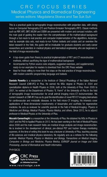 Produktbild: 3D Image Reconstruction for CT and PET